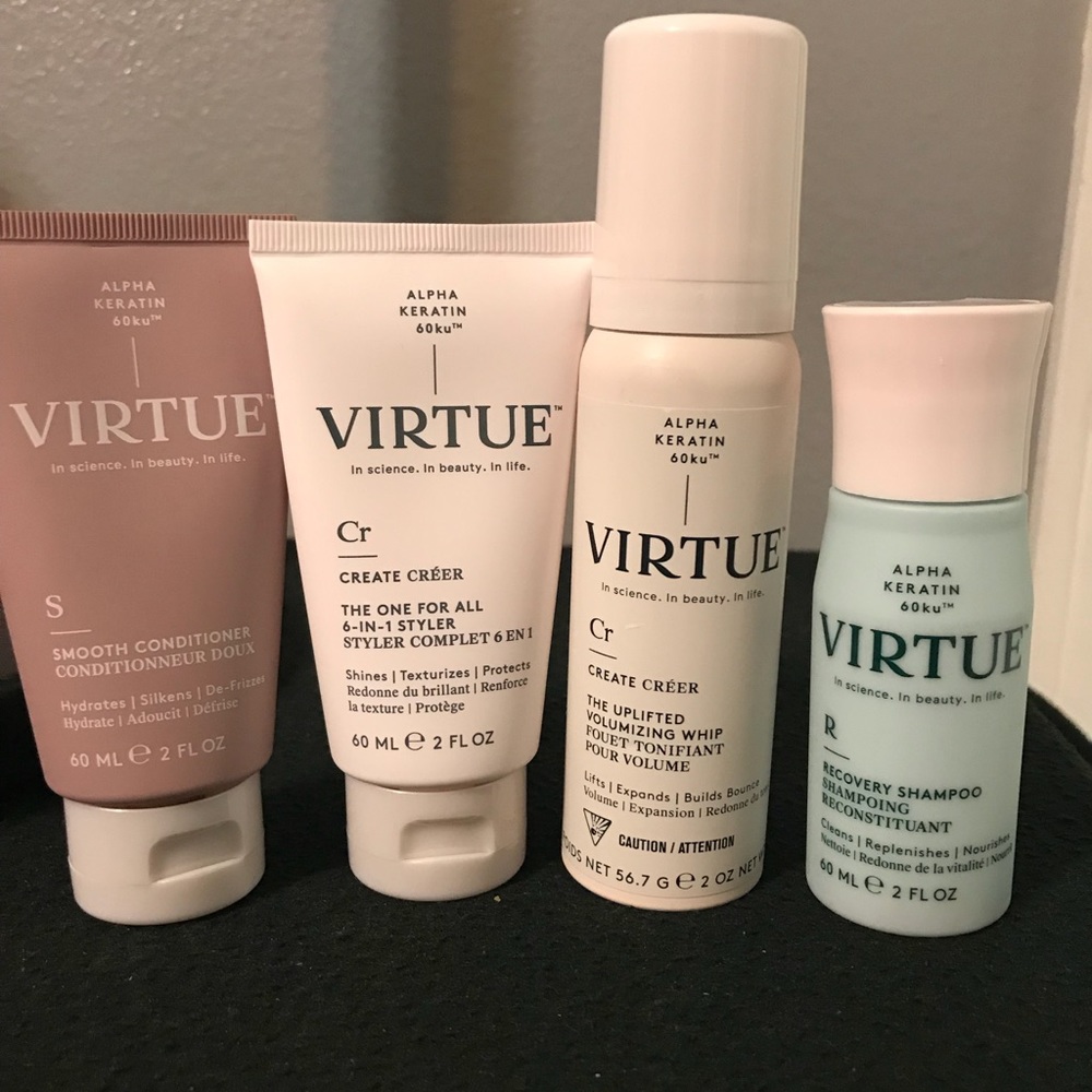 Virtue Alpha Keratin Hair Products